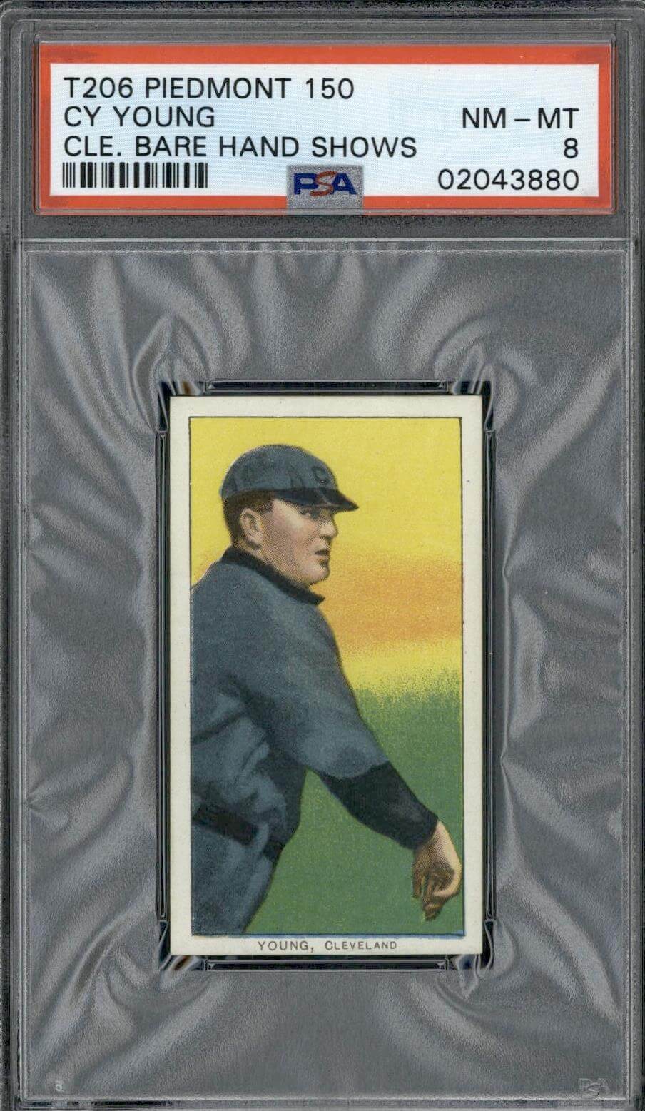 1909 T206 Cy Young PSA 8