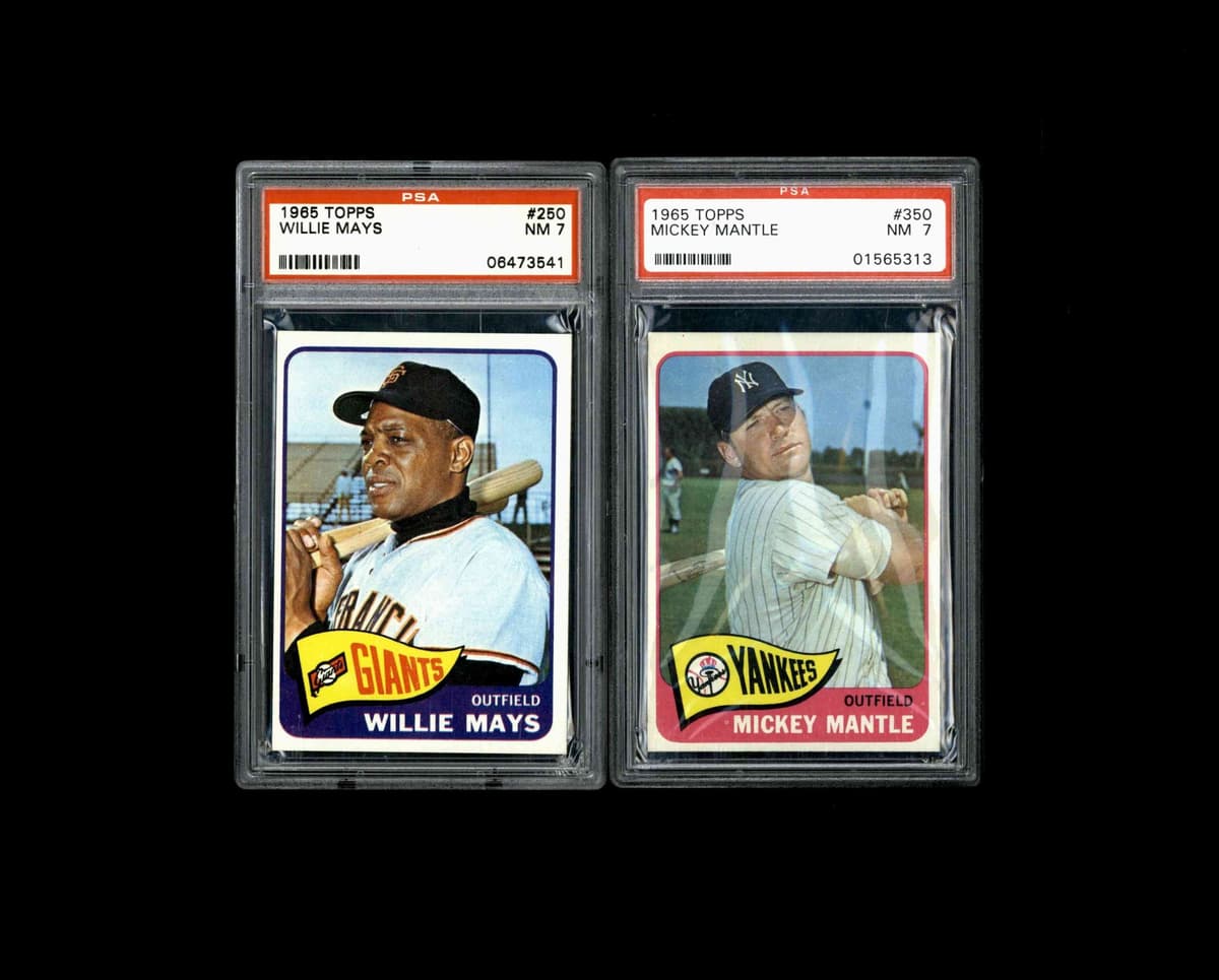 1965 Topps Complete Set (598) - PSA - Mantle, Mays, Yaz, Aaron