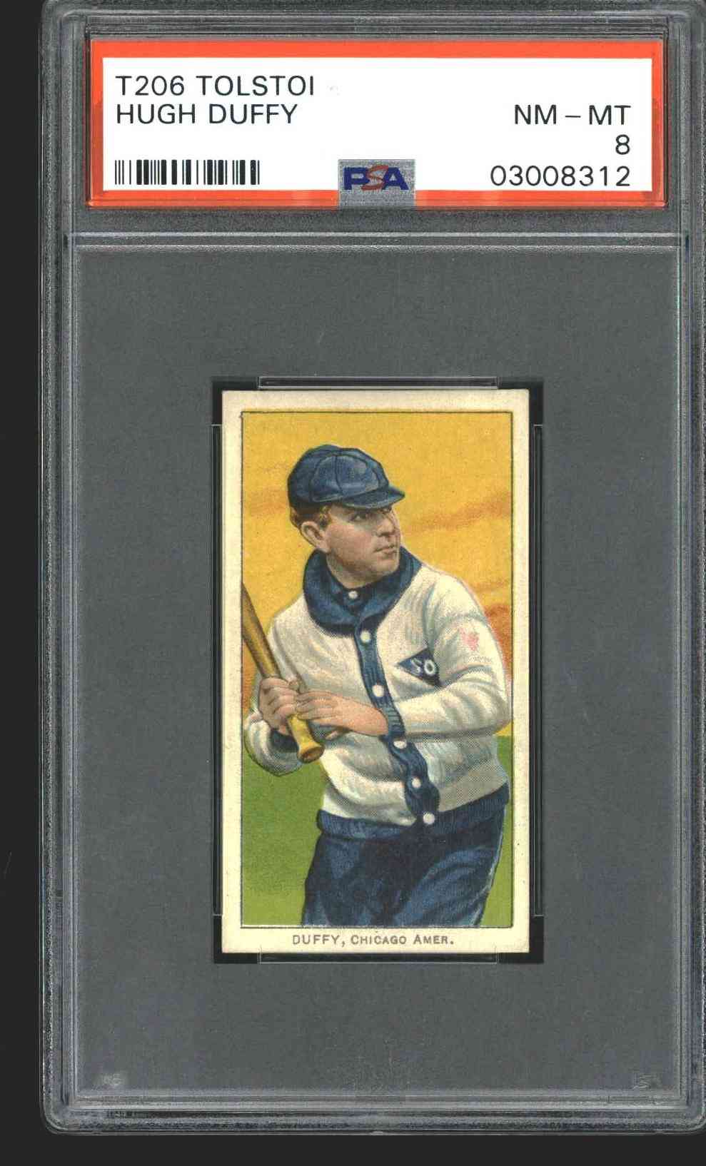 1909 T206 Hugh Duffy