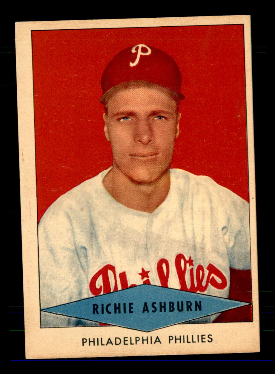 Richie Ashburn 1948 Philadelphia Phillies Throwback Jersey