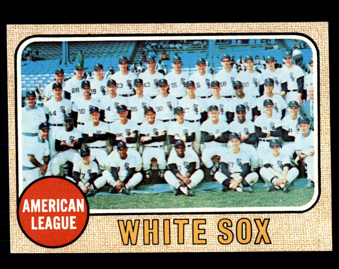 1968 Topps #424 Chicago White Sox - TonyeTrade
