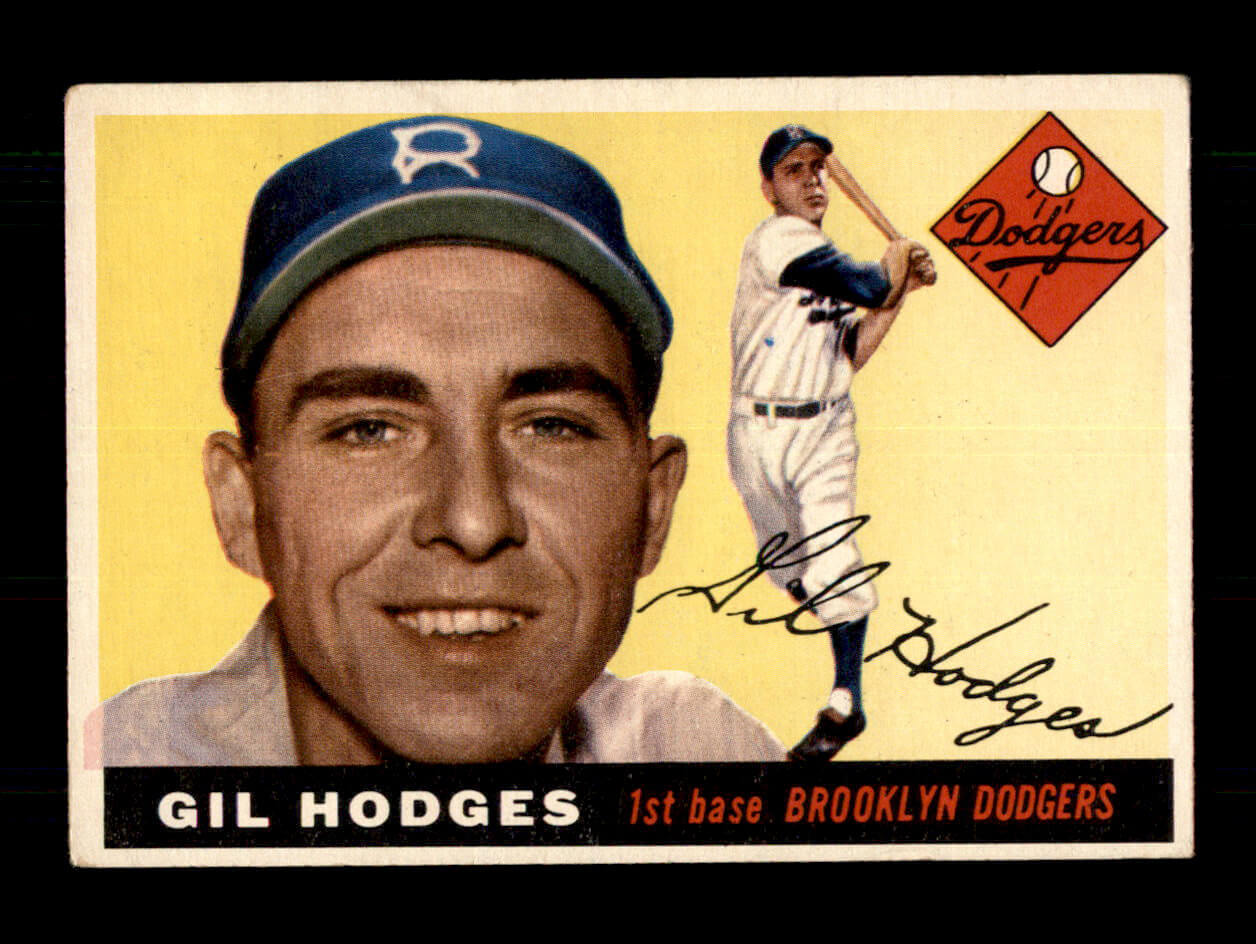 1959 Topps #270 Gil Hodges Los Angeles Dodgers Baseball Card VG
