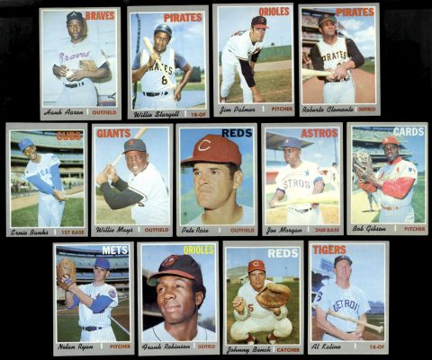 1970 Topps Chicago Cubs Team Set 5.5 - EX+