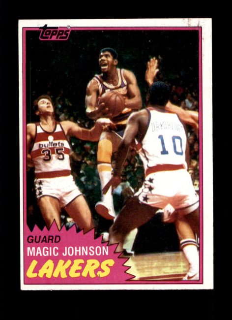 1981 Topps #21 Magic Johnson - TonyeTrade