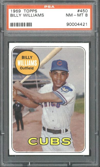 1962 Topps #288 Billy Williams Chicago Cubs Baseball Card EX+
